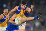 West Coast's in-form Elliot Yeo will become an unrestricted free agent at the end of this season. (Morgan Hancock/AAP PHOTOS)