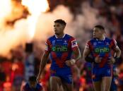 The Newcastle Knights take on the New Zealand Warriors at McDonald Jones Stadium on Sunday. Picture by Jonathan Carroll